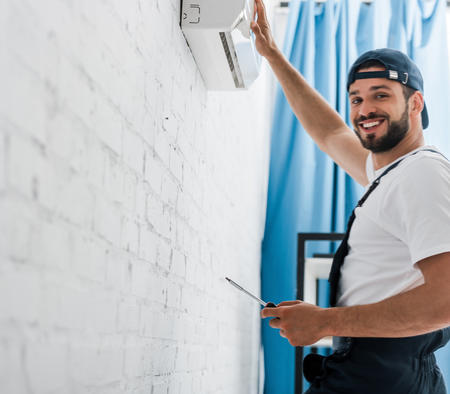 Maintenance on AC unit