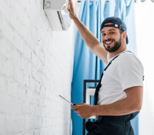 Maintenance on AC unit